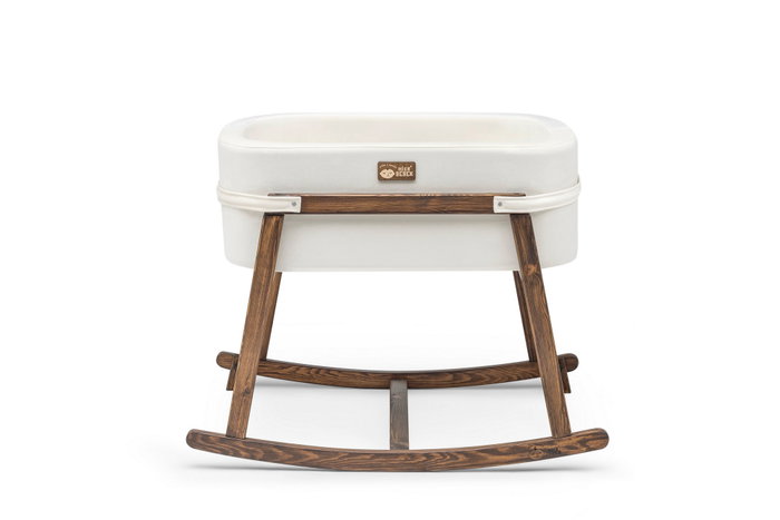 Hanah Home Cuna Hier - Blanco, Nogal Hanah Home Cuna Hier - Blanco, Nogal